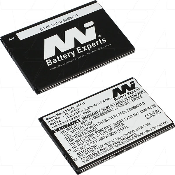 MI Battery Experts CPB-BL-45F1F-BP1